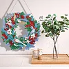 DIY Christmas Wreath Art Acylic Crystal Rhinestone Hanging Craft Kits