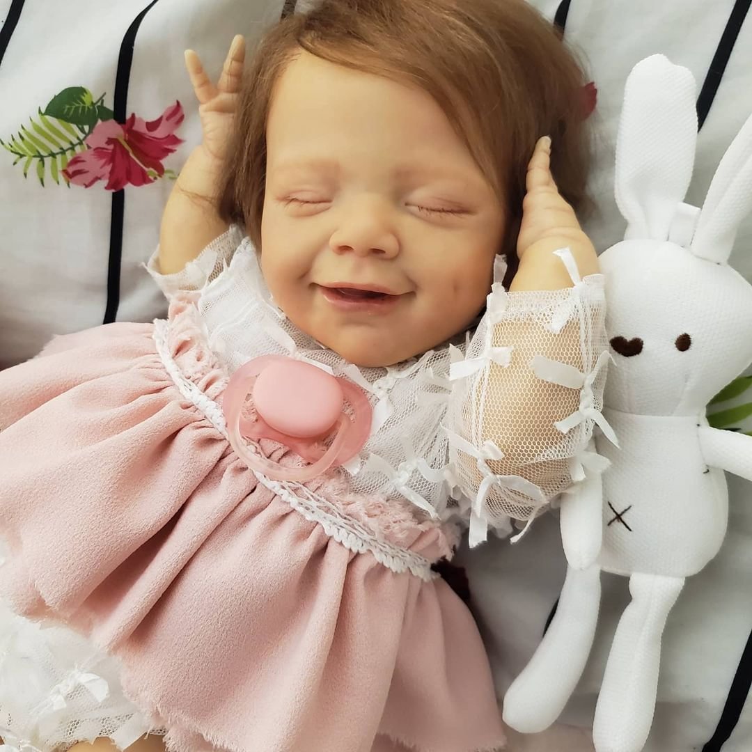 [Heartbeat and Coos] 20''Smiling Cynthia Reborn Baby Doll for Adoption