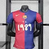 Joyfball 2025/2026 Player Version Barcelona Home Advertising version Jersey 1:1 Thai Quality（The player version jersey is a bit tight, please pay attention to the size selection）