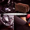 Leather Textile Cleaning Brush Horse Hair Bristle for Car Interior Shoe Bag