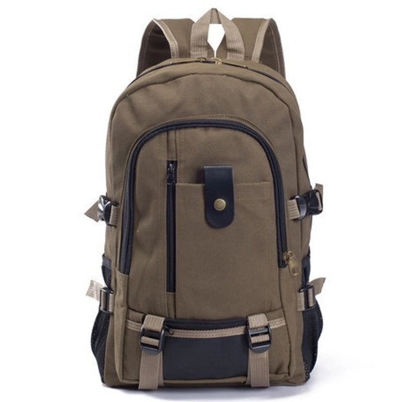 Hot Trendy Men’s Backpack Casual Travel Canvas Backpack Student Schoolbag