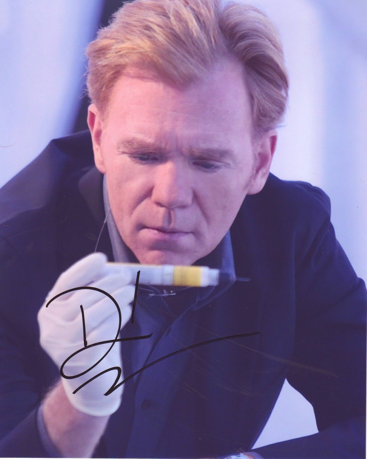 DAVID CARUSO CSI MIAMI AUTOGRAPH SIGNED PP Photo Poster painting POSTER