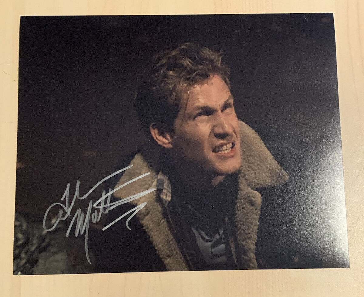 THOM MATHEWS HAND SIGNED 8x10 Photo Poster painting ACTOR AUTOGRAPHED FRIDAY THE 13th COA