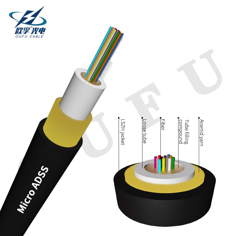 Micro ADSS All-Dielectric Self-Supporting fiber cable