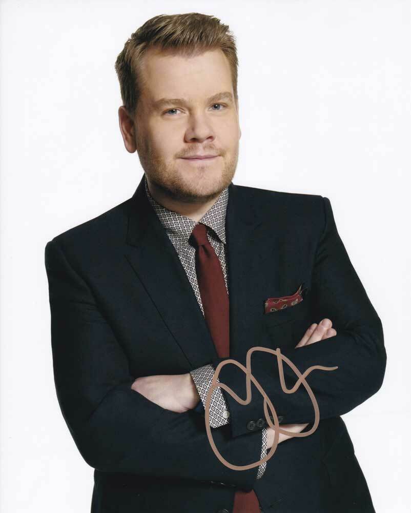 James Corden In-person AUTHENTIC Autographed Photo Poster painting SHA #93226