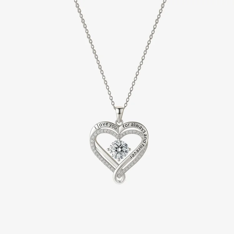 For Love - I Love You For Always & Forever Necklace