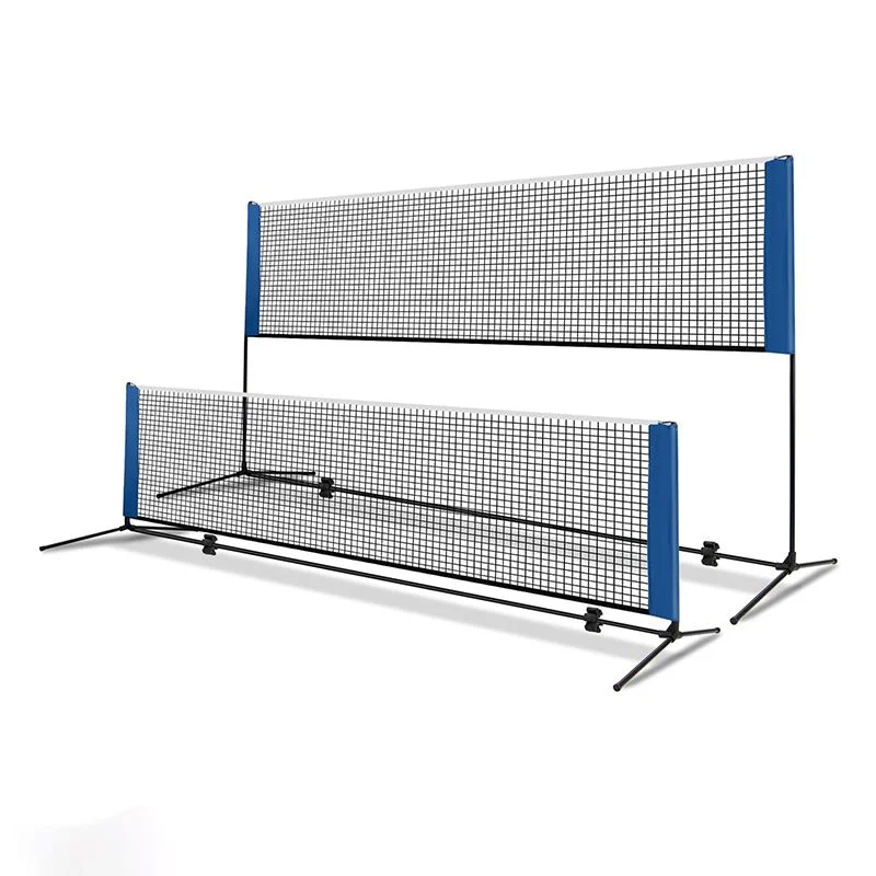 Folding Indoor & Outdoor Portable Badminton Net Set