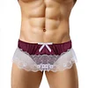 Mens Lace Spandex T Thong