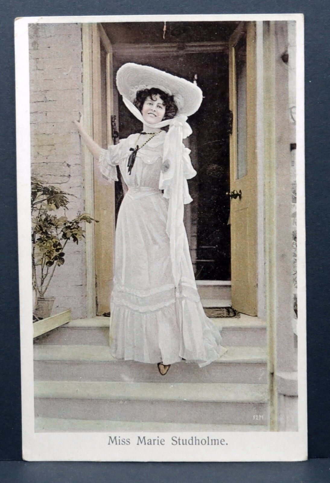 Miss Marie Studholme - AK - Foto Autogramm-Karte - Photo Poster painting Postcard ( G-1339