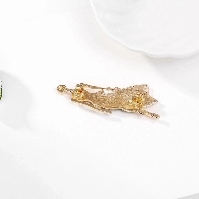 Basic Classic Style Artistic Human Alloy Enamel Women’s Brooches