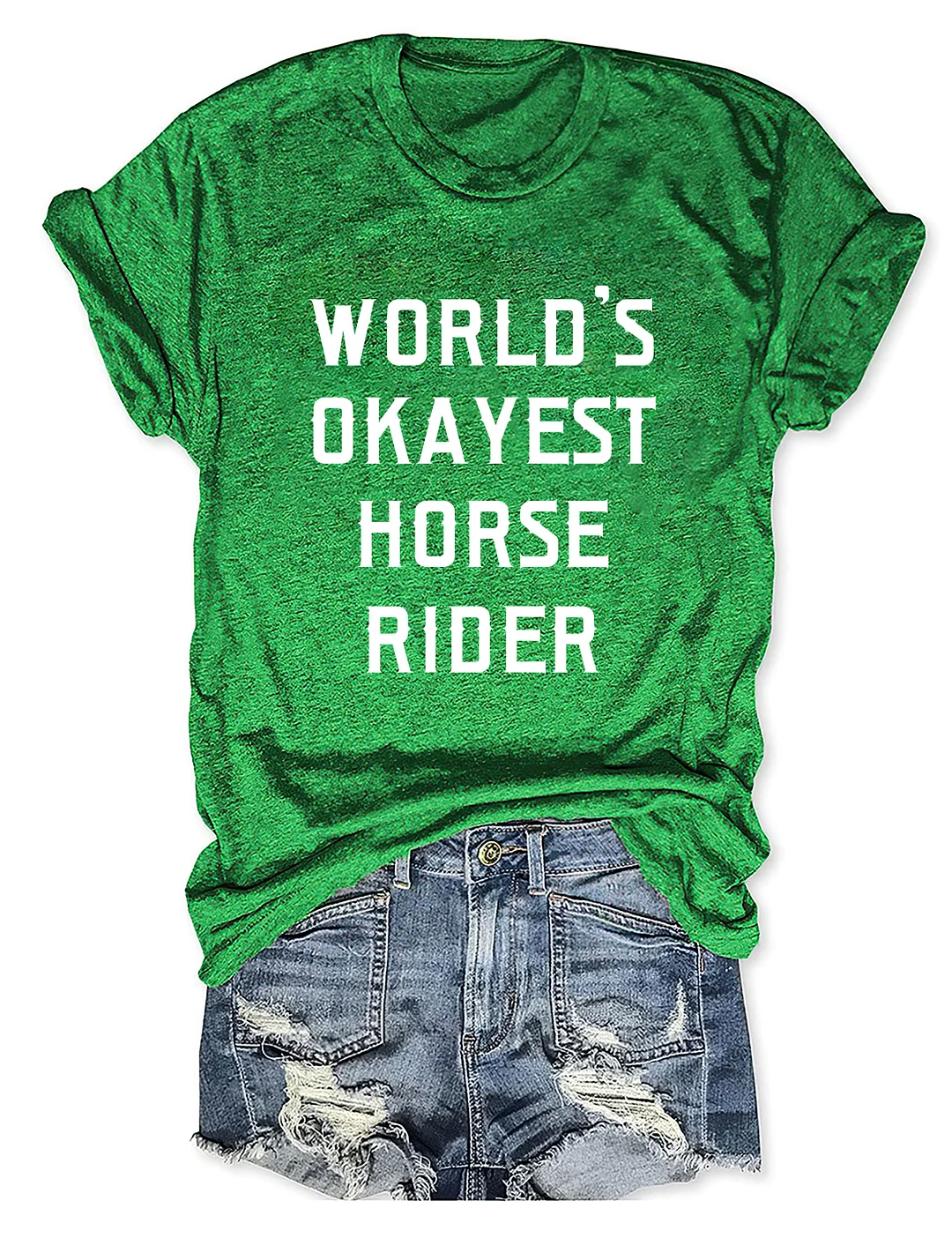 World's Okayest Horse Rider T-Shirt