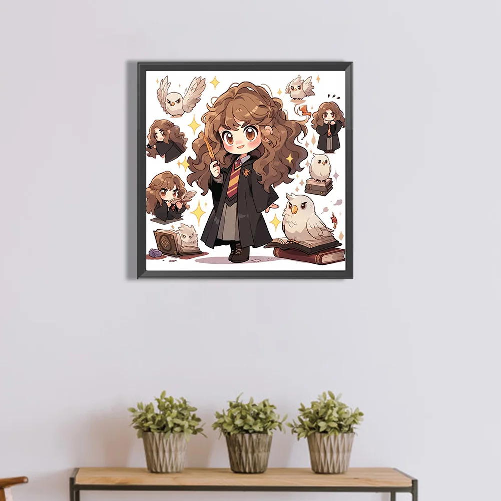 Diamond Painting - Full Round Drill - Harry Potter Hermionet(Canvas|50*40cm)