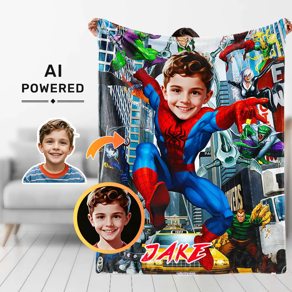 Custom Blanket Personalized Kids Gifts | Makemesurprise&reg;