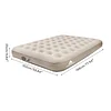Inflatable Airbed with Built in Pump Quick Self-Inflating Camping Bed Portable Air Mattress for Home Camping Travel