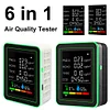 6 In 1 Air Quality Monitor PM2.5 CO2 HCHO TVOC Detector for Warehouse Laboratory