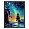 Colorful Starry Sky-11CT Stamped Cross Stitch 40*53cm tapestrymarket