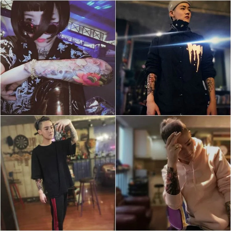 Custom Premium Long Lasting Printing Fashionable Design Water Transfer Body Temporary Tattoo