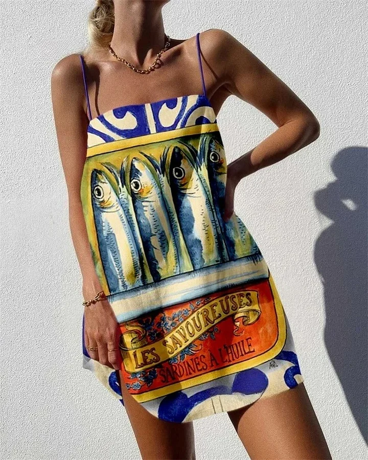 Vintage Sardine Sling Dress