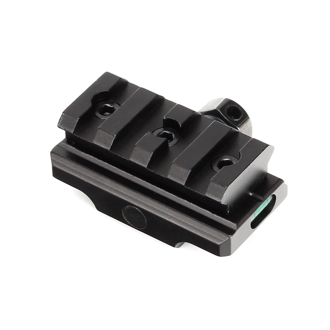 ohhunt® Compact Picatinny Rail Riser Mount for Red Dot Scope with Bubble Level