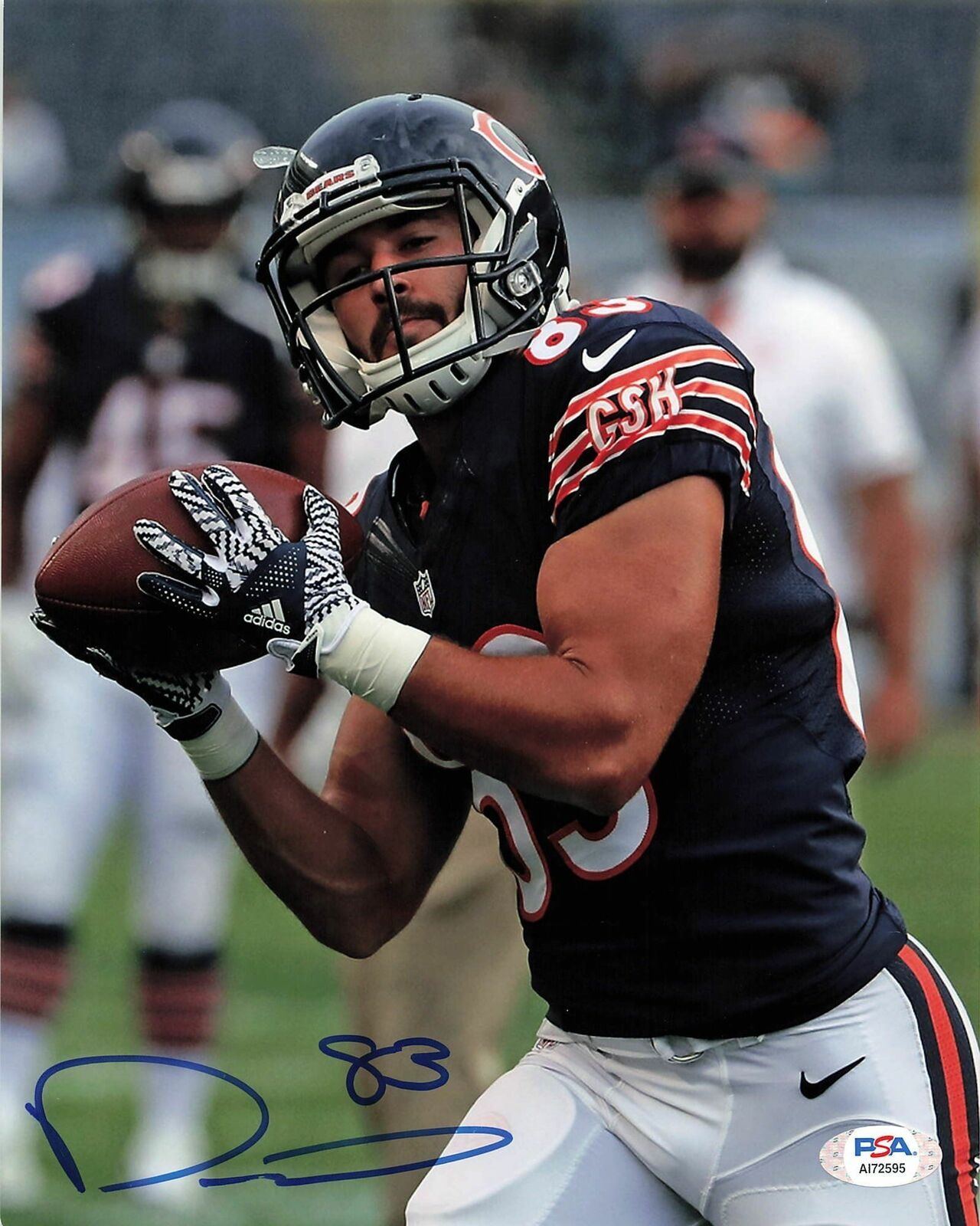 DANIEL BRAVERMAN Signed 8x10 Photo Poster painting PSA/DNA Chicago Bears Autographed