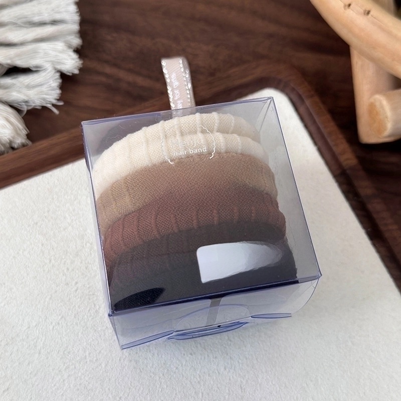 Women’s Classic Style Solid Color Cloth Hair Tie