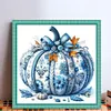 Halloween Pumpkin-11CT Stamped Cross Stitch 45*45cm/17.72*17.72in tapestrymarket
