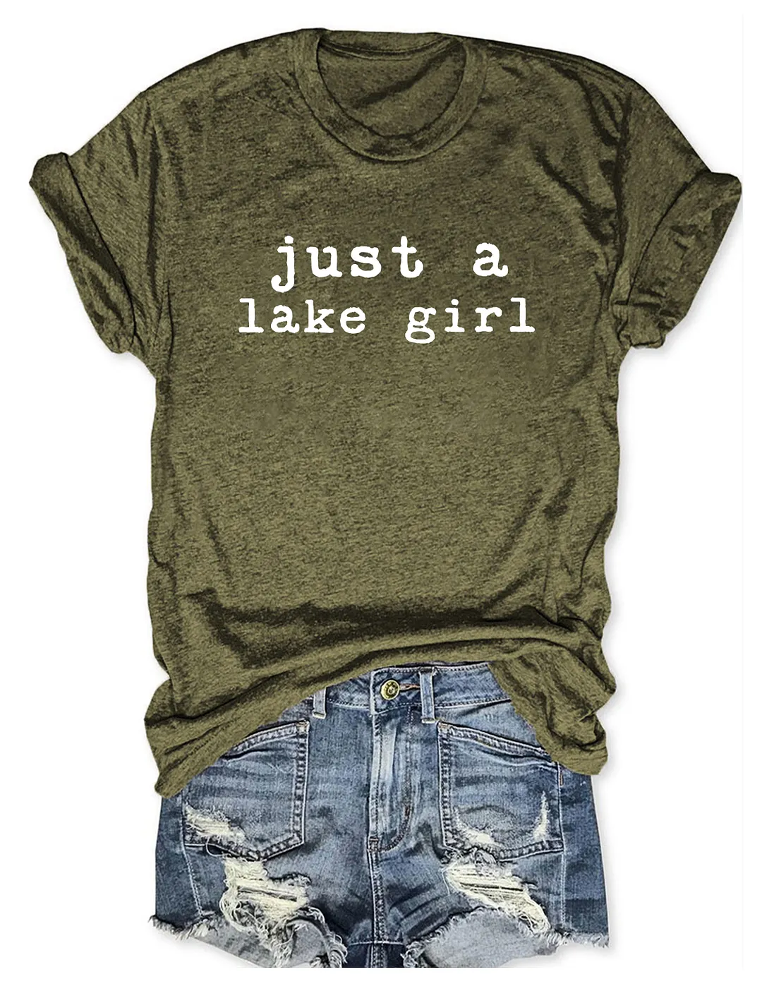 Just A Lake Girl T-shirt