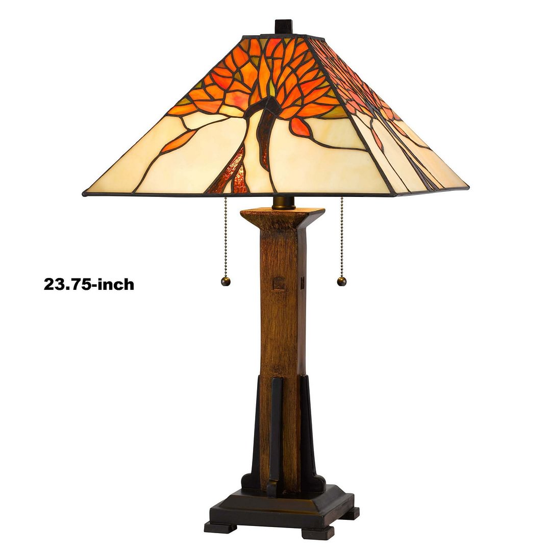 Mackavelli 23" Brown Table Lamp