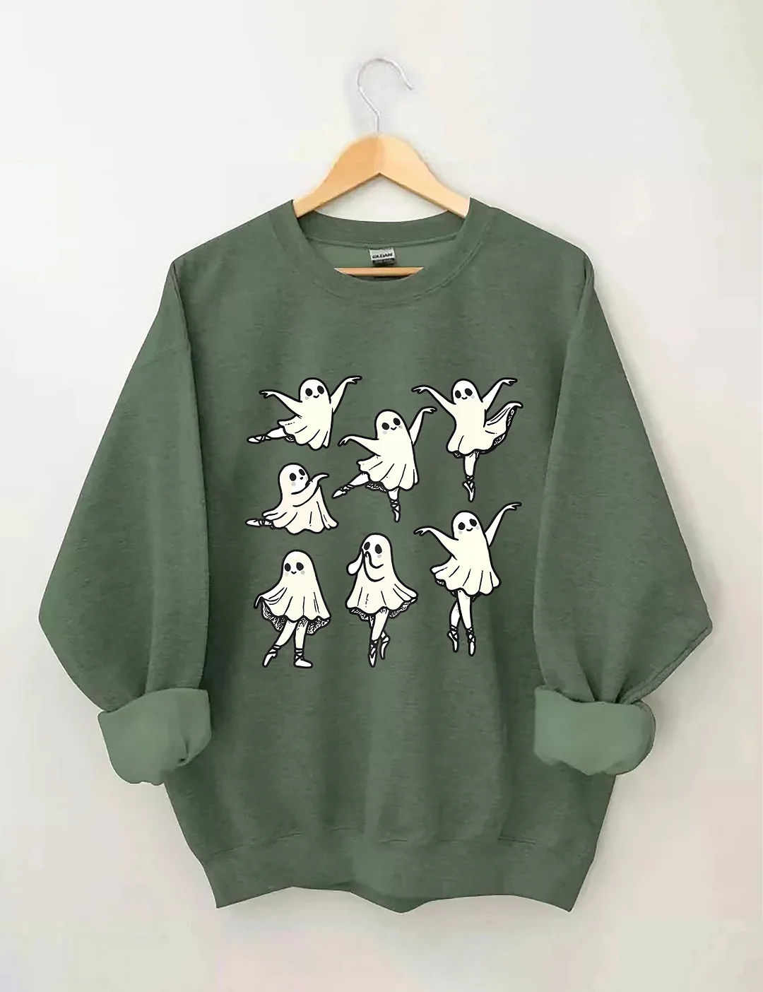Cute Ballet Ghost Sweatshirt