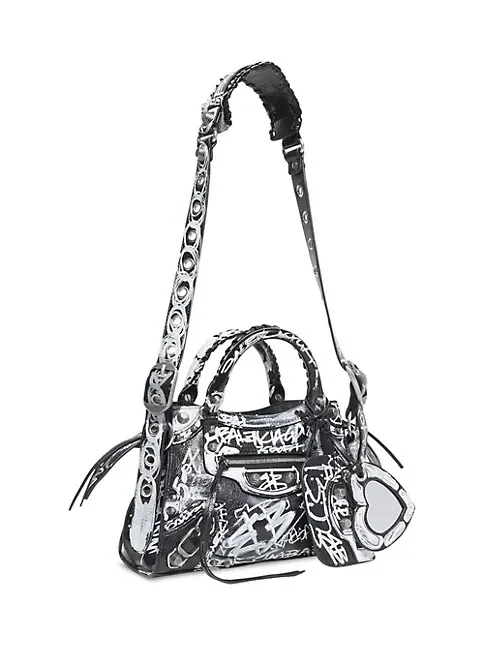 Balenciaga Neo Cagole XS Handbag Graffiti