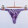 Leopard Print Men's Thong