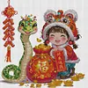 Snake-14CT Stamped Cross Stitch 47*47cm/18.5*18.5in tapestrymarket
