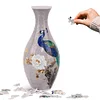 3D Puzzle Vase DIY Living Room Ornament Flower Arrangement Home Decor Children's Birthday Christmas Gift Toy