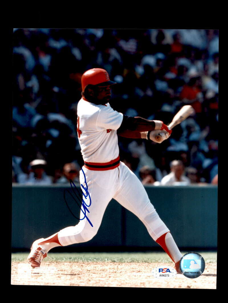 Jim Rice PSA DNA Coa Signed 8x10 Photo Poster painting Autograph