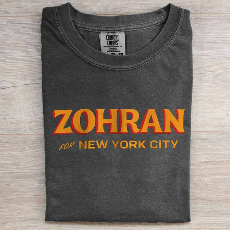  Zohran for New York T-shirt