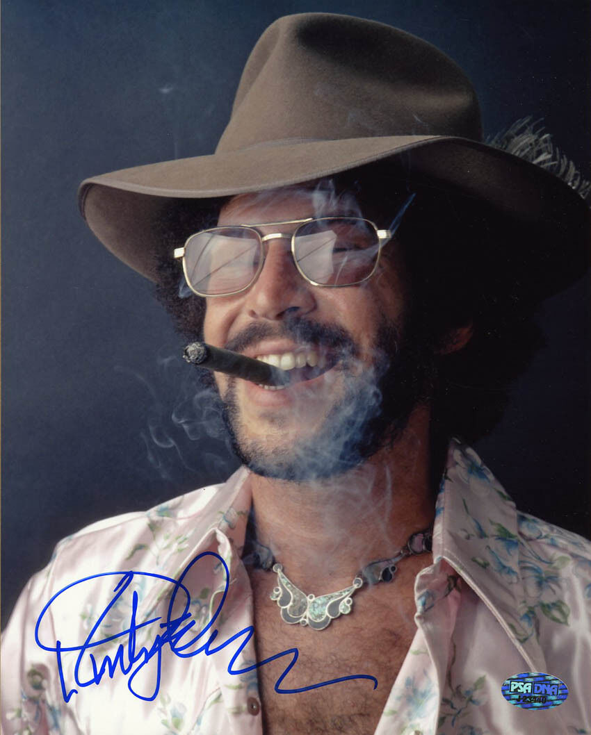 Kinky Friedman SIGNED 8x10 Photo Poster painting novelist politician Texas PSA/DNA AUTOGRAPHED