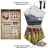 Farm Chicken Knowledge  - Vintage Metal Signs(8*12Inch/12*16Inch) - Chicken