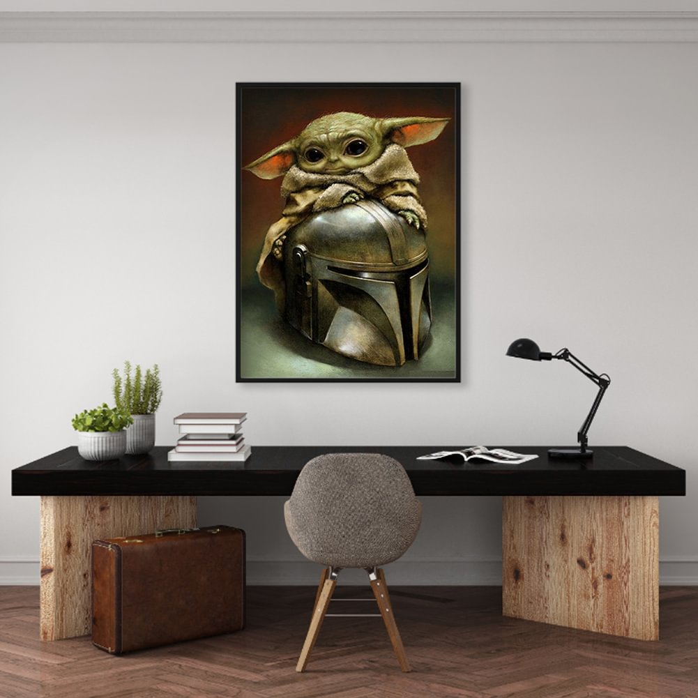 Diamond Painting - Full Round - Yoda