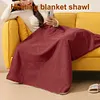 Wearable USB Electric Heated Blanket Heating Electric Blanket Shawl Heated Shawl
