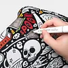 DIY Coloring Blanket Color Your Own Blanket DIY Drawing Blanket Home Decor Gift