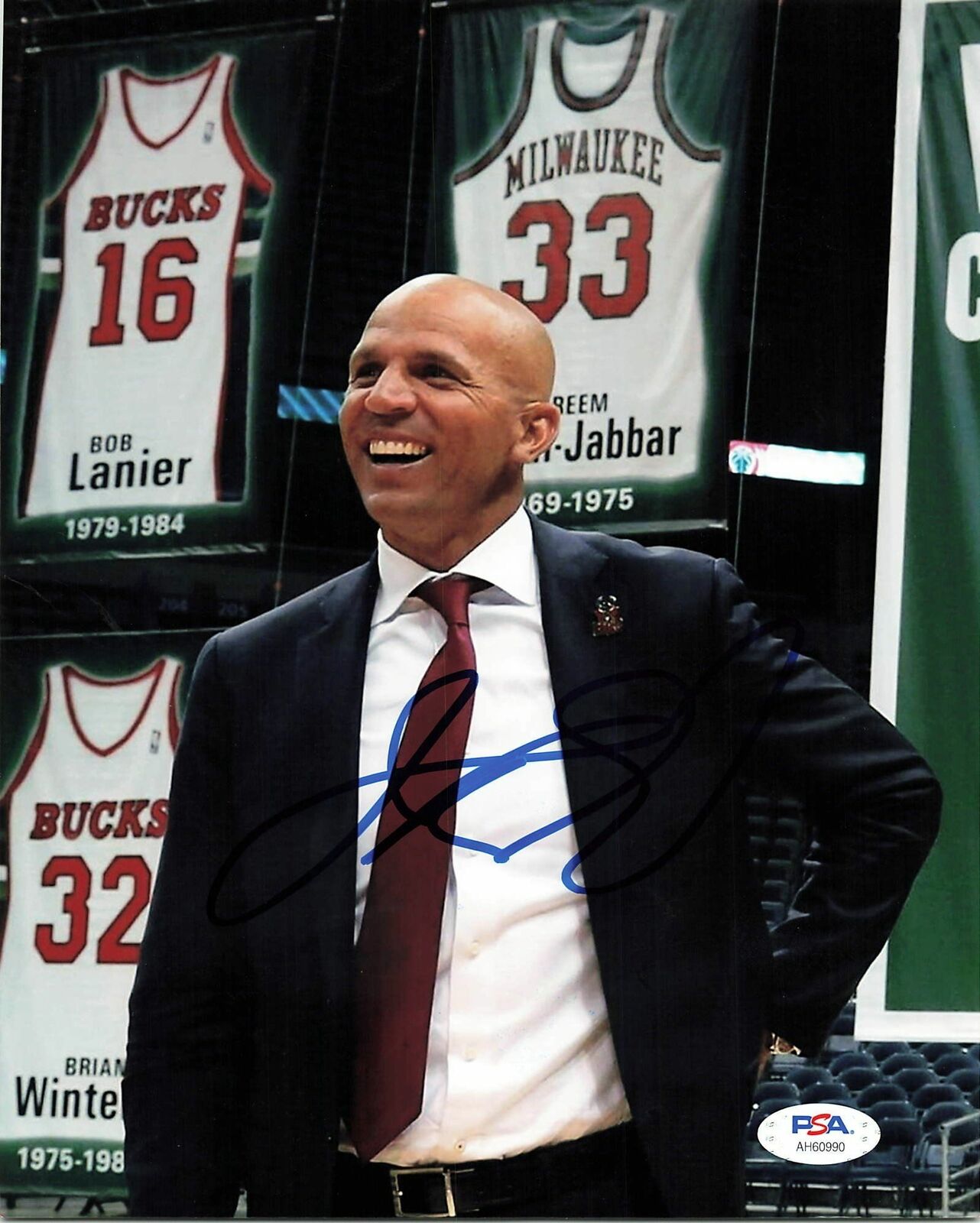 Jason Kidd signed 8x10 Photo Poster painting PSA/DNA Los Angeles Lakers Autographed