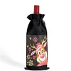 5D DIY Special Shaped Drill Diamond Painting Christmas Deer Wine Bottle Bags Covers Kits