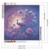 Diamond Painting -DIY Round Drill Peacock（40x40cm）