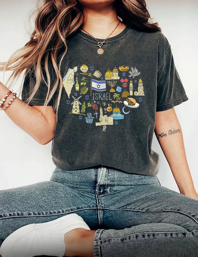 Israel Graphic Tee