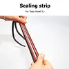 Car Door Seal Strip Kit Soundproof Rubber Auto Door Sealant for Tesla Model 3 Y