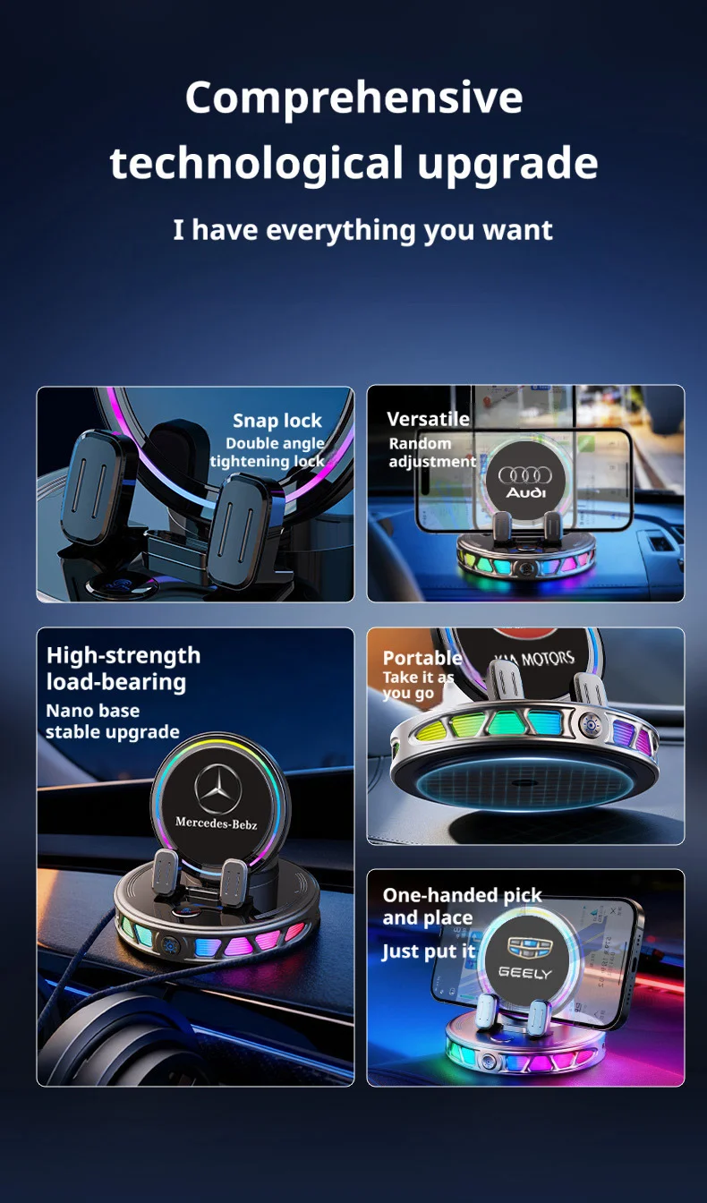 Car electric phone holder