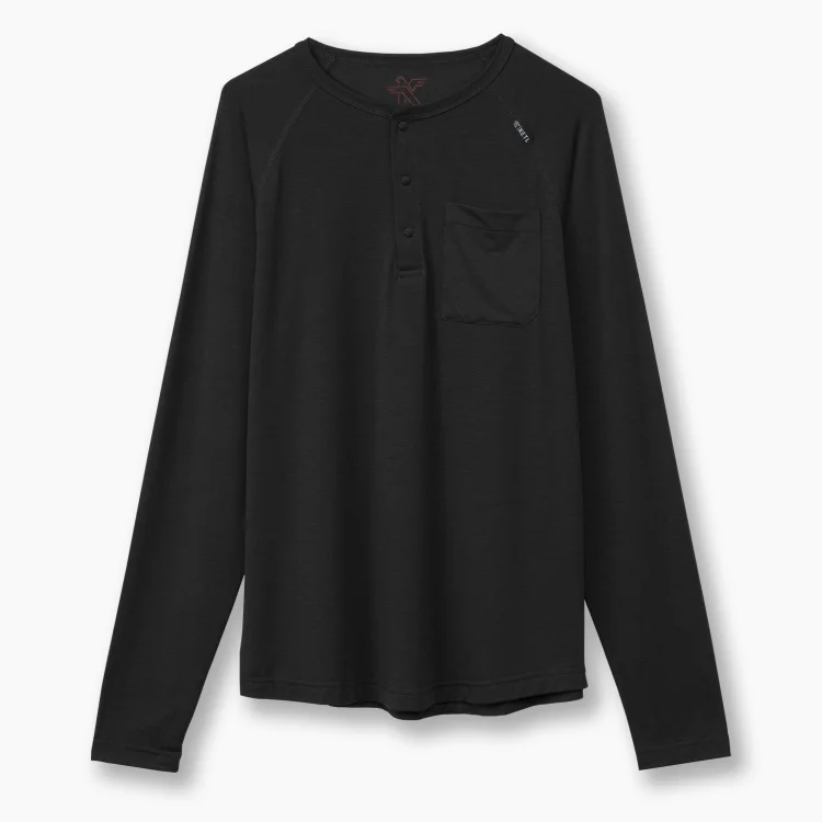 Departed Featherweight Performance Henley Pocket Tee