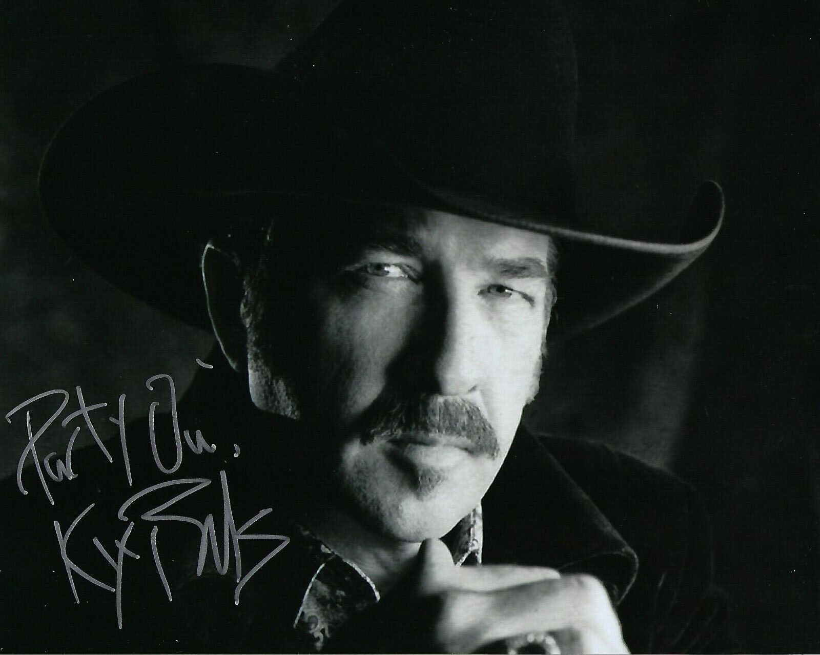 GFA Brooks & Dunn Band * KIX BROOKS * Signed 8x10 Photo Poster painting L3 COA