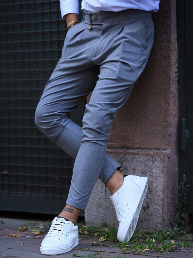 Men's Casual Gray Pants