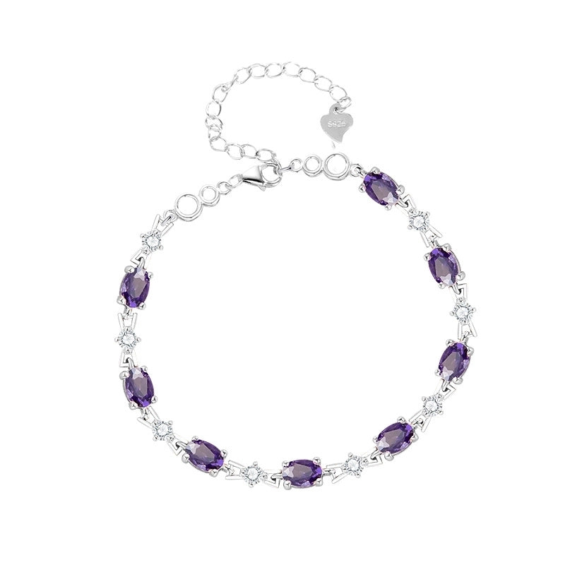 925 Sterling Silver Bracelets Elegant Sweet